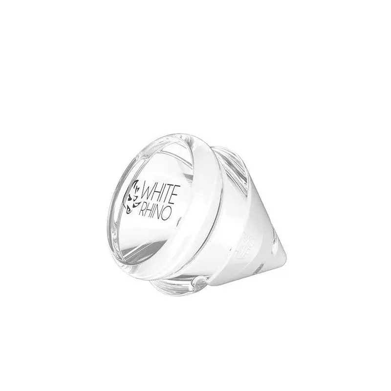 White Rhino Spinner Diamond Glass Carb Cap