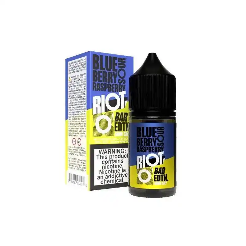 Blueberry Raspberry Sour - Riot Bar EDTN Salt 30mL