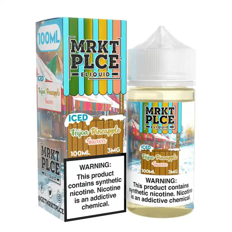 Iced Feijoa Pineapple Guava - MRKTPLCE 100mL