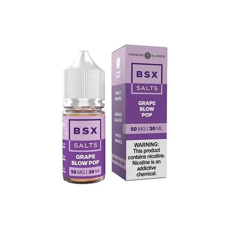Grape Blow Pop - BSX Series Glas Salt 30mL
