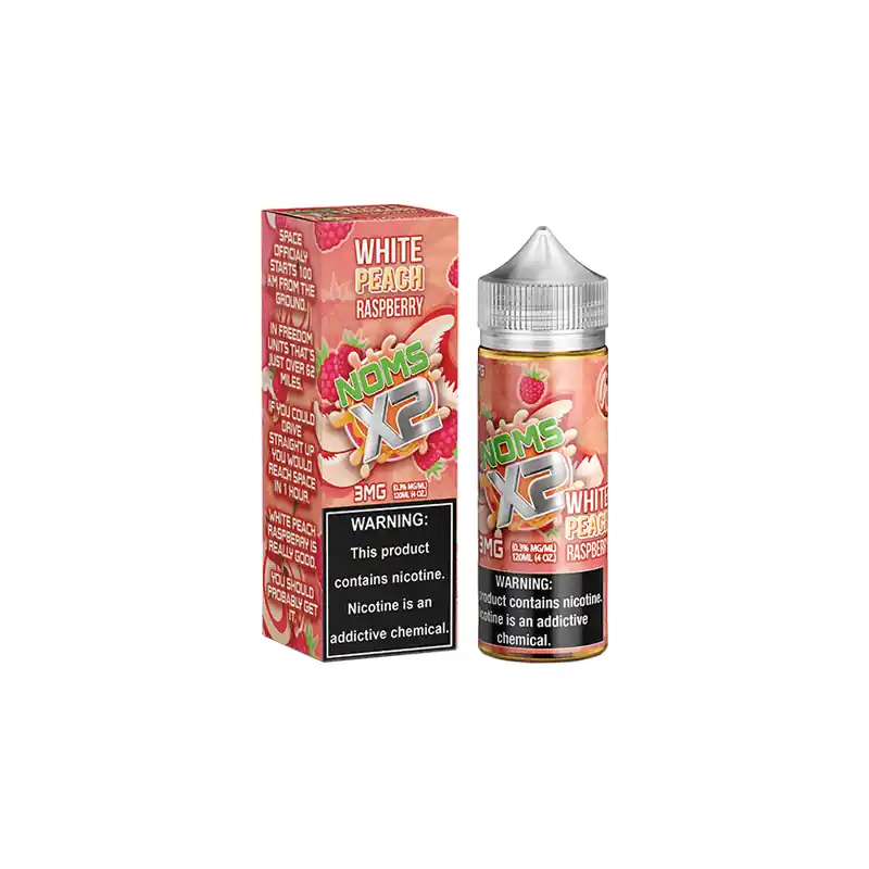 White Peach Raspberry - Noms X2 120mL