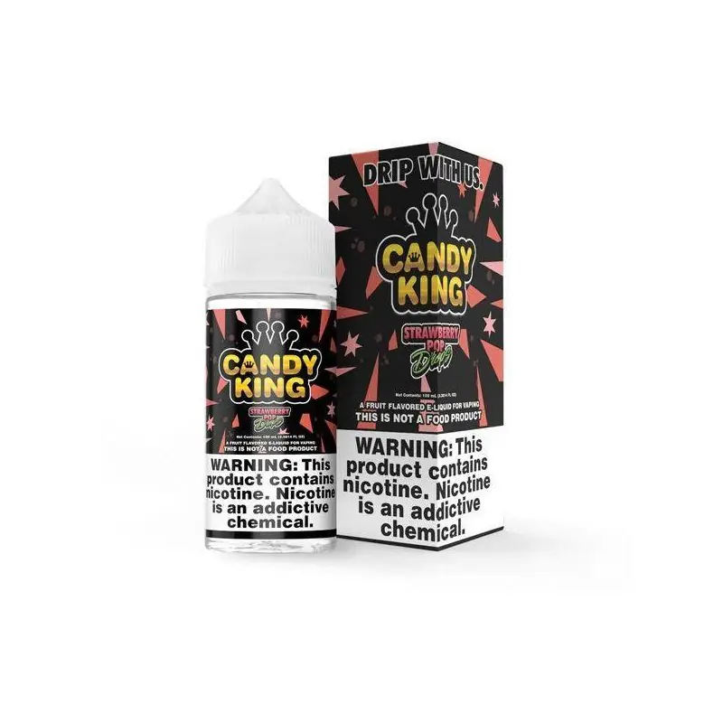 Strawberry Pop Drops - Candy King 100mL