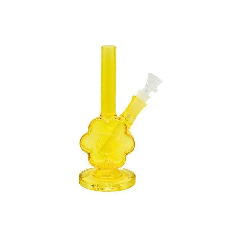 8'' Donut Color Tube Premium Glass Water Pipe - MyVpro