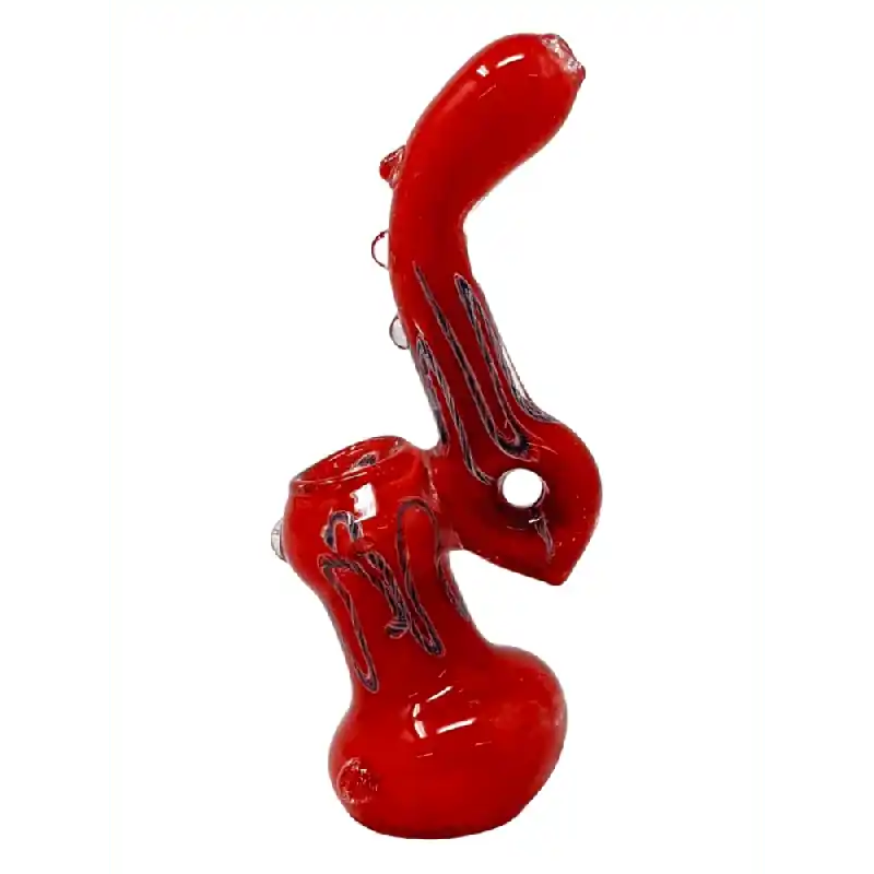 5.5" Frit Donut Art Bubbler - Skygate