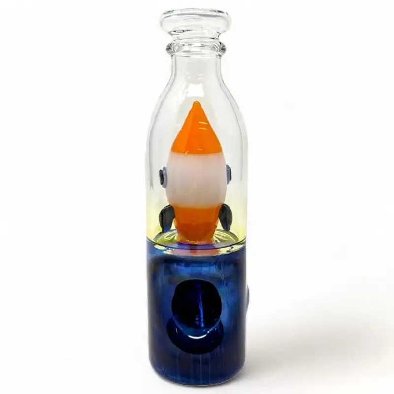6.5" 2 In 1 "Bottle Rocket Blitz" Hand Pipe/Waterpipe - Skygate