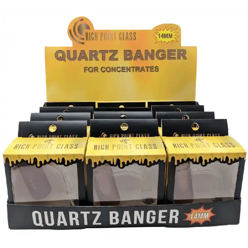 14mm Electro Plated Quartz Bangers - Skygate