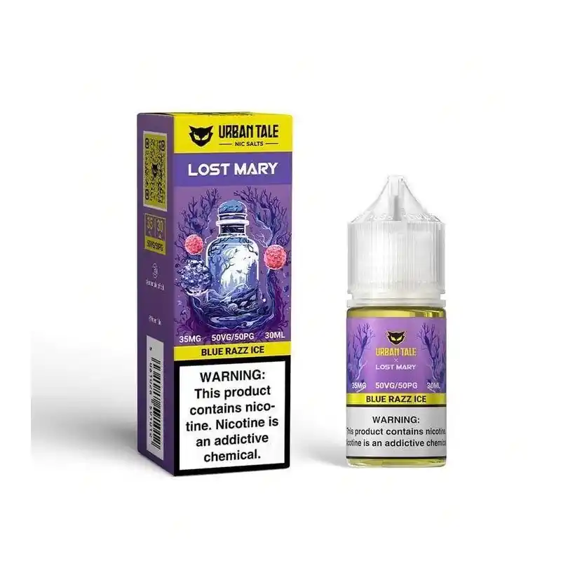 Blue Razz Ice - URBAN TALE x LOST MARY Salt 30mL