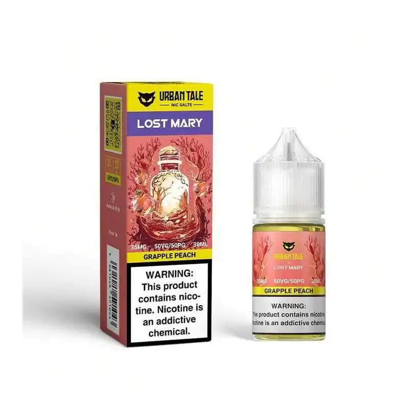 Grapple Peach - URBAN TALE x LOST MARY Salt 30mL