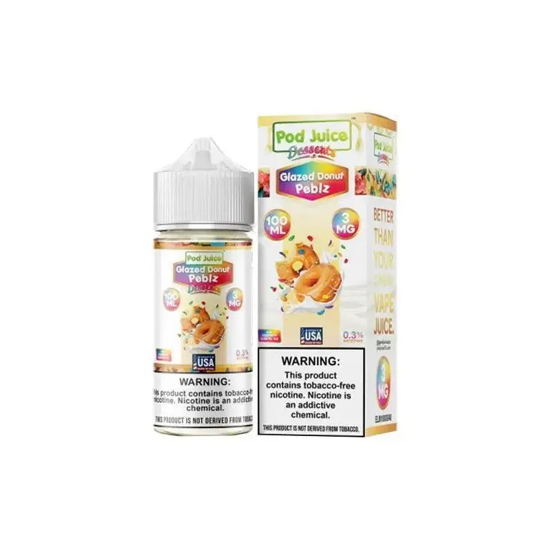 Glazed Donut Peblz - POD Juice 100mL