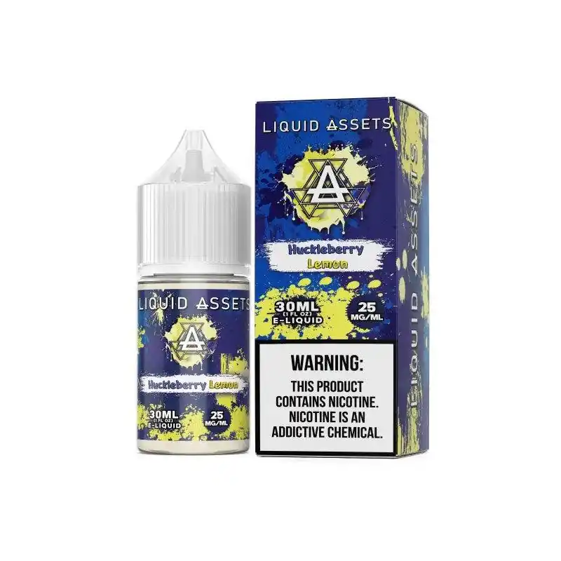 Huckleberry Lemon - Liquid Assets Salt 30mL