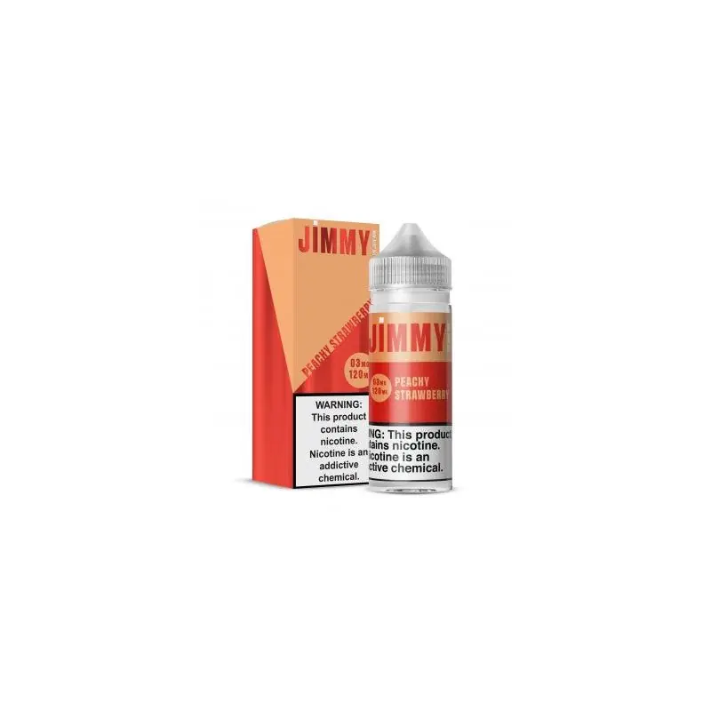 Peachy Strawberry - Jimmy The Juice Man 120mL