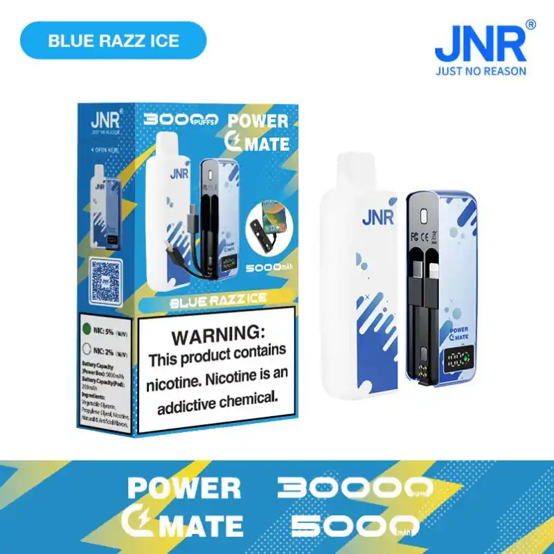 JNR Power Mate 30K Disposable Vape 5% Full Kit