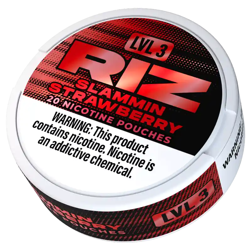 Slammin Strawberry - Riz Nicotine Pouches