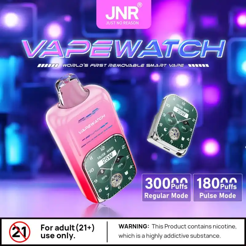JNR VapeWatch 30000 Disposable Vape 5%