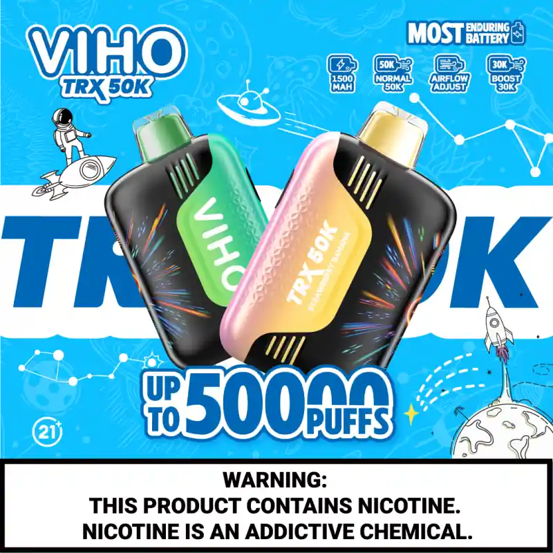 VIHO TRX 50K Disposable Vape 5%