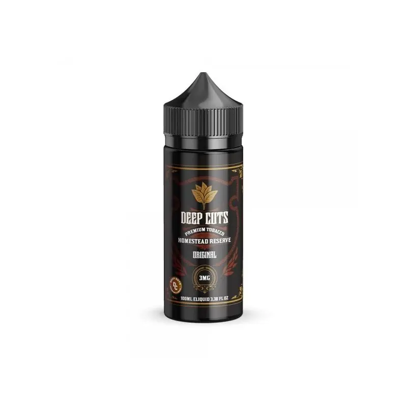 Homestead Reserve - Deep Cuts Premium Tobacco 100mL