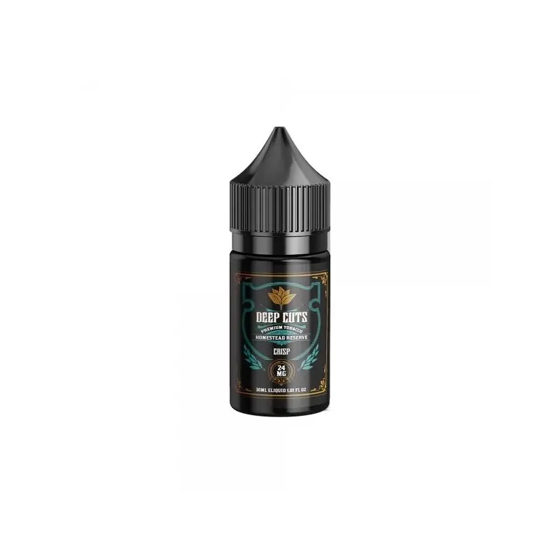 Homestead Reserve Crisp - Deep Cuts Premium Tobacco Salt 30mL