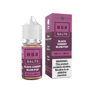 Black Cherry Blow Pop Salts 30ml E-Juice | BSX