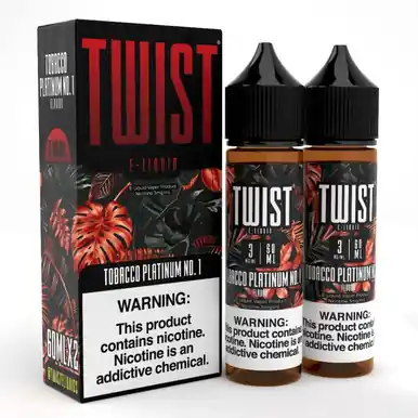 Tobacco Platinum No.1 120ml E-Juice | Twist E-Liquids