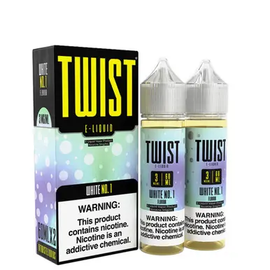 White No.1 120ml E-Juice | Twist E-Liquids
