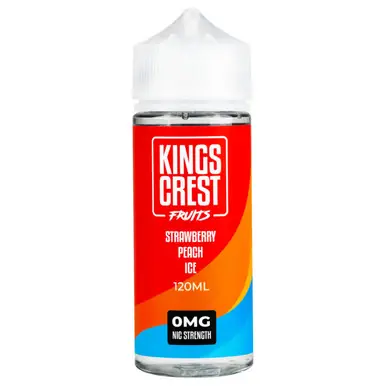 Fruits Strawberry Peach Ice 120ml E-Juice | King's Crest