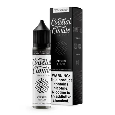 Citrus Peach 60ml E-Juice | Coastal Clouds