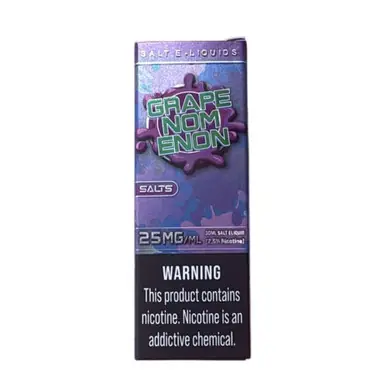 Salt GrapeNomEnon 30ml E-Juice | NomEnon
