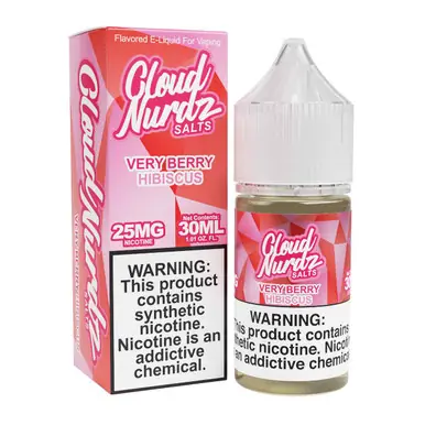 Salts Very Berry Hibiscus Synthetic Nicotine 30ml E-Juice | Cloud Nurdz