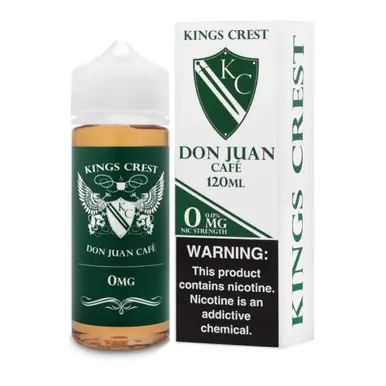 Don Juan Cafe E-Juice 120ml | King's Crest