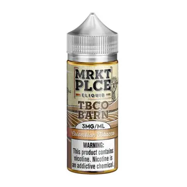 TBCO Barn Colombian Tobacco 100ml E-Juice | MRKTPLCE