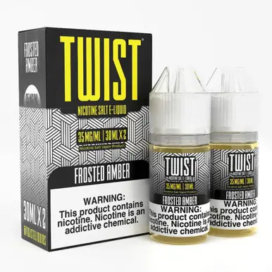 Frosted Amber 60ml Salt E-Juice | Twist E-Liquids