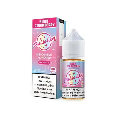 Pulse Liq Sour Strawberry Salt 30ml E-Juice