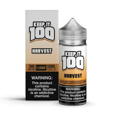 Harvest 100ml E-Juice | Keep it 100