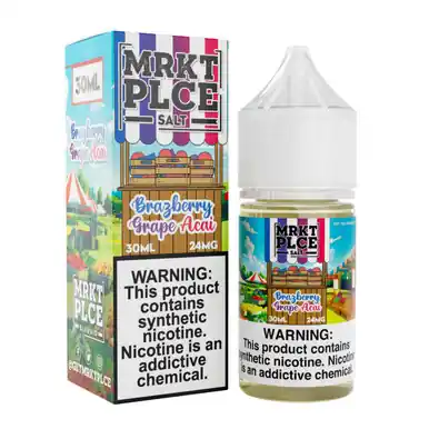 Brazberry Grape Acai Salt Nic 30ml E-Juice | MRKTPLCE