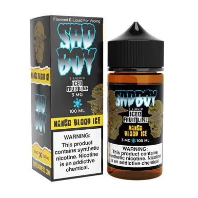 Iced FruitLine Mango Blood Ice Synthetic Nicotine 100ml E-Juice | SadBoy