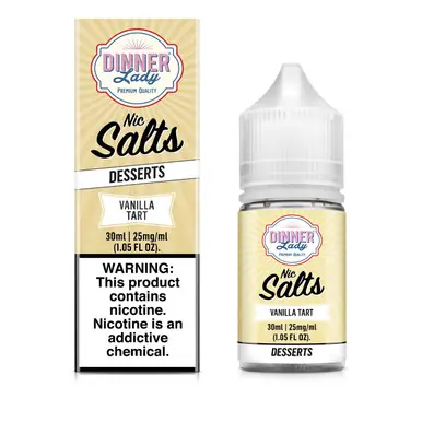 Dinner Lady Salts Vanilla Tart | 30ml E-Juice