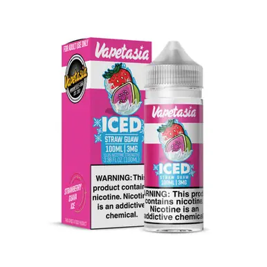 Killer Fruits Iced Straw Guaw 100ml Synthetic Nicotine E-Juice | Vapetasia