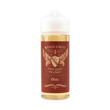 Don Juan Peanut 120ml E-Juice | King's Crest