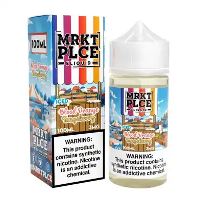 Iced Blood Orange Tangoberry 100ml E-Juice | MRKTPLCE