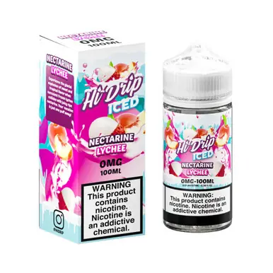 Iced Nectarine Lychee 100ml E-Juice | Hi Drip