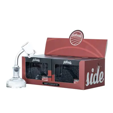 Hillside Glass House Flattop Banger 25 MM | Pack of 6