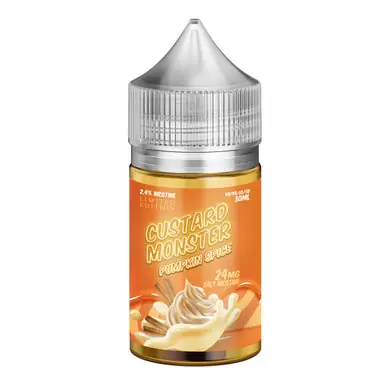 Pumpkin Spice Salt 30ml E-Juice | Custard Monster