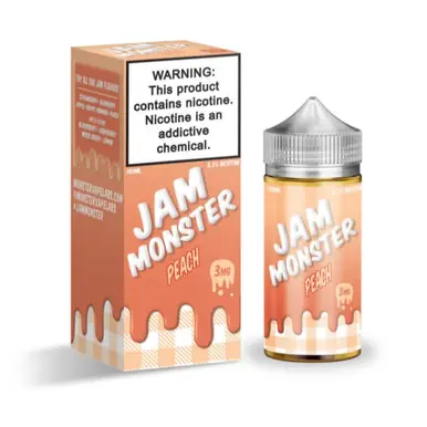 Peach 100ml E-Juice | Jam Monster