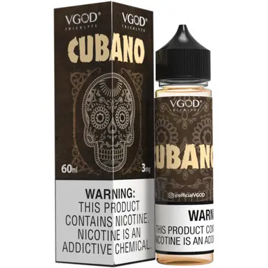 Cubano 60ml E-Juice | VGOD