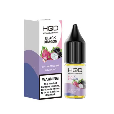 Premium Salt Black Dragon 30ml E-Juice | HQD