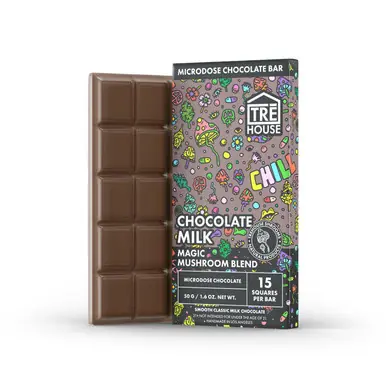 TRĒ House Magic Mushroom Blend Chocolate Bar - 50G