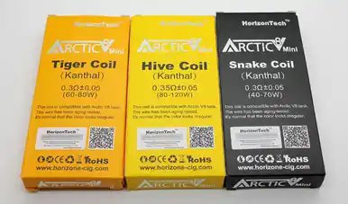 Horizon Arctic V8 Mini Replacement Coil (Pack of 5)