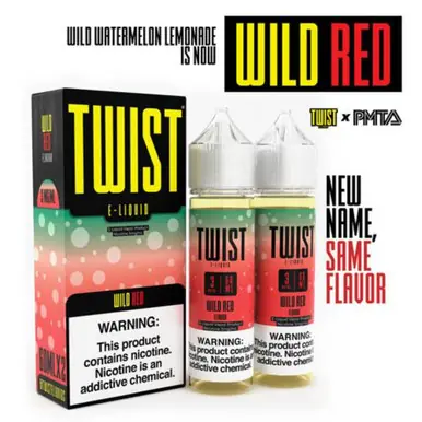 Wild Red 120ml E-Juice | Twist E-Liquids