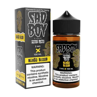 FruitLine Mango Blood Synthetic Nicotine 100ml E-Juice | SadBoy
