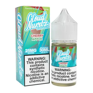 Salts Iced Cherry Apple Synthetic Nicotine 30ml E-Juice | Cloud Nurdz